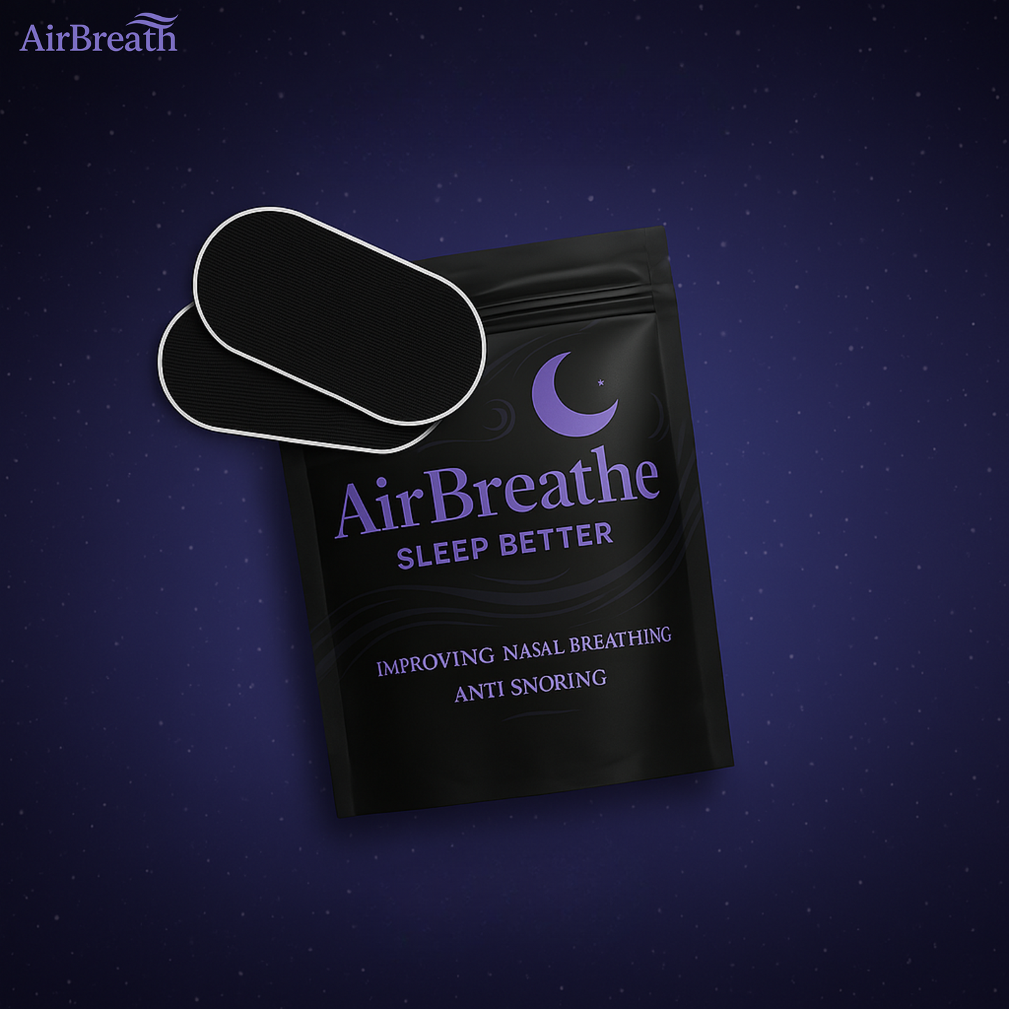 airbreath רצועת פה מבית