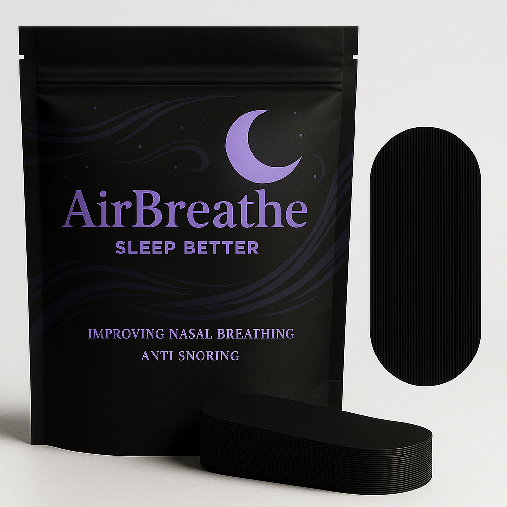 airbreath רצועת פה מבית