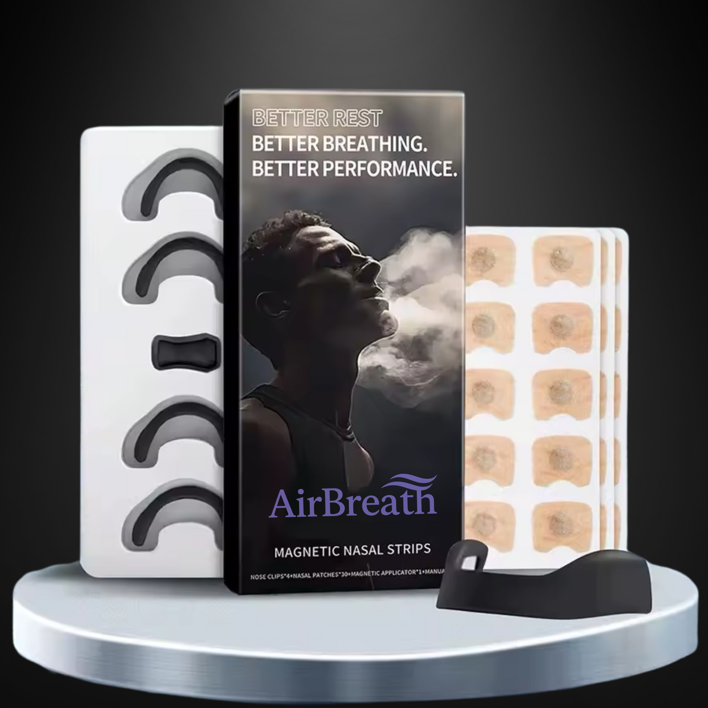 AirClip - קליפס מגנטי לאף